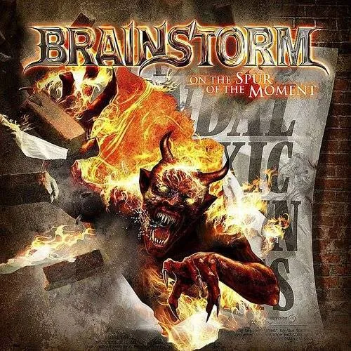 Brainstorm - On The Spur Of The Moment (Ltd. Digipack) vinyl record cover
