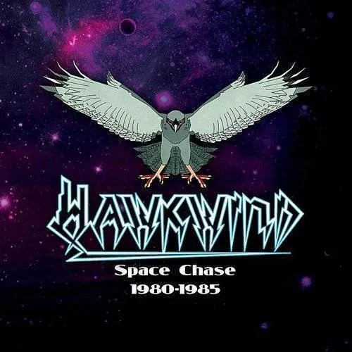 Hawkwind - Space Chase 1980-1985 vinyl record cover