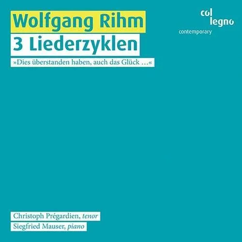 Three Lieder Cycles