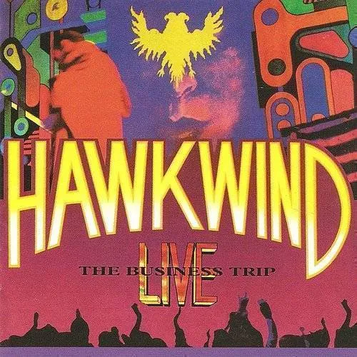 Hawkwind - Business Trip vinyl record cover