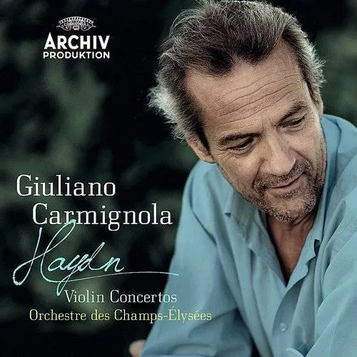 Giuliano Carmignola - Violin Concertos vinyl record cover