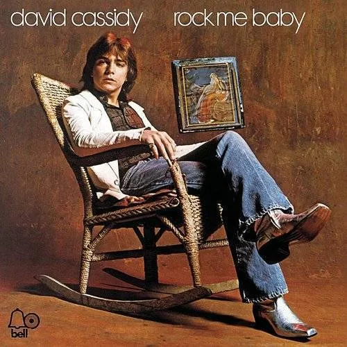 David Cassidy - Rock Me Baby vinyl record cover