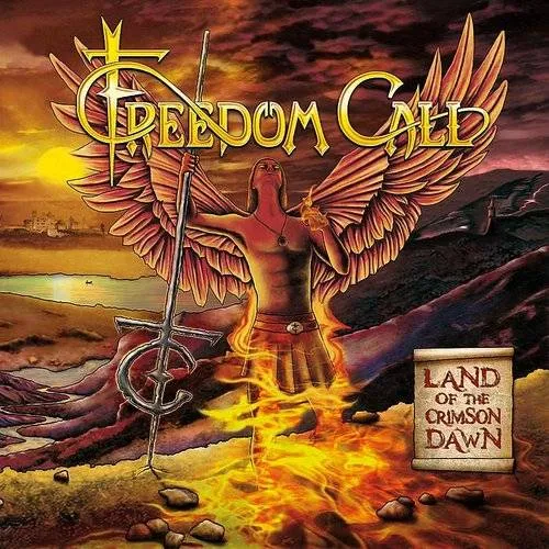 Freedom Call - Land Of The Crimson Dawn vinyl record cover