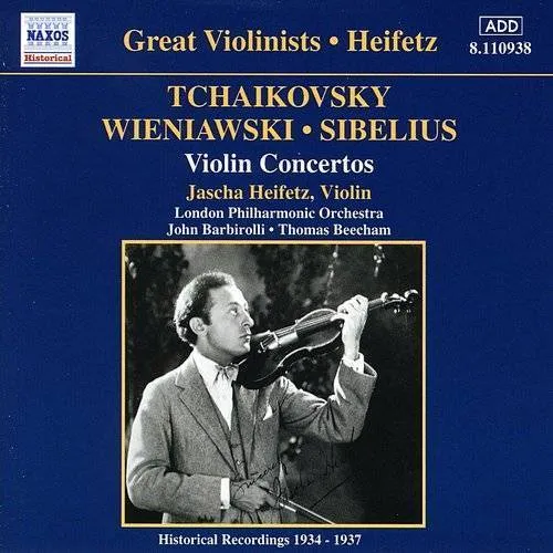 Great Violinists: Tchaikovsky/Wieniawski/Sibelius