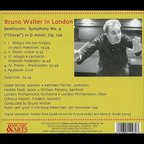 Bruno Walter In London