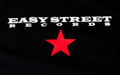 Easy Street Records - Black Star T-Shirt [Men's] [L] 