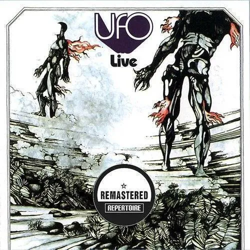 UFO - Live vinyl record cover