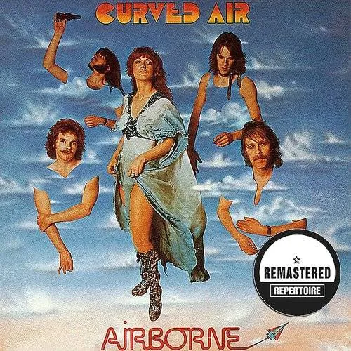 Curved Air - Airborne vinyl record cover