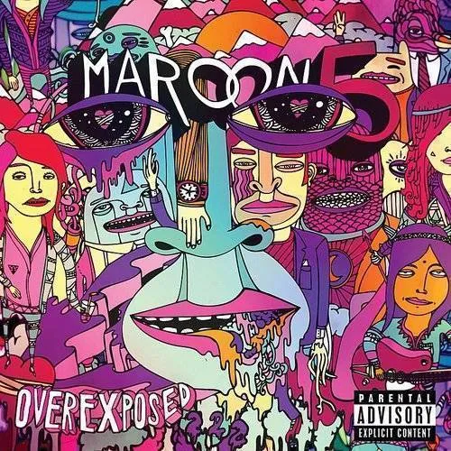 Maroon 5 - Overexposed vinyl record cover