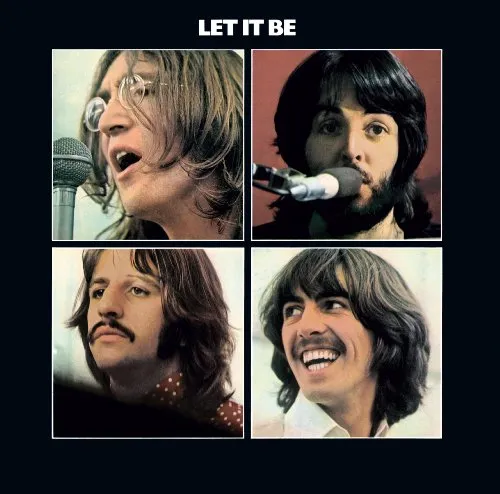 The Beatles - Let It Be vinyl record cover