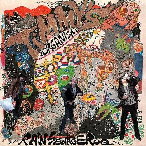 Timmy's Organism - Raw Sewage Roq vinyl record cover