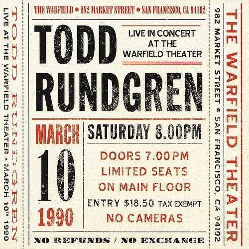 Live At The Warfield: 10th March 1990 (Expanded)