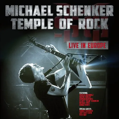 Michael Schenker - Temple of Rock: Live in Europe vinyl record cover