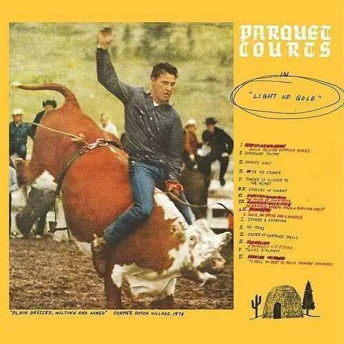 Parquet Courts - Light Up Gold vinyl record cover