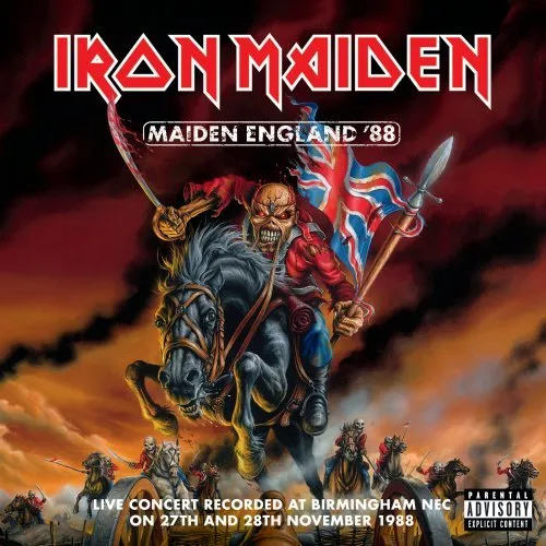 Iron Maiden - Maiden England vinyl record cover