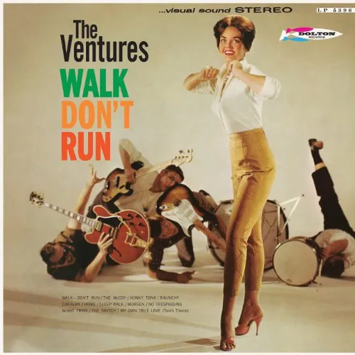 The Ventures - Walk Don't Run vinyl record cover