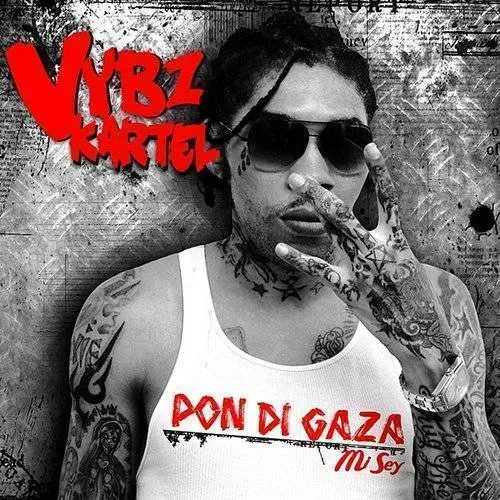 Vybz Kartel - Pon Di Gaza Mi Sey vinyl record cover