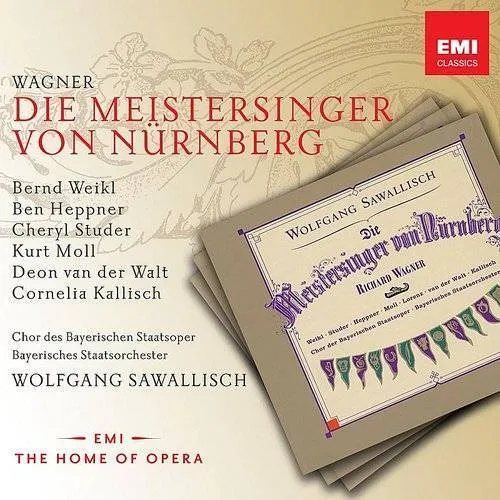 Wolfgang Sawallisch - Opera Series: Wagner - Die Meistersinger vinyl record cover