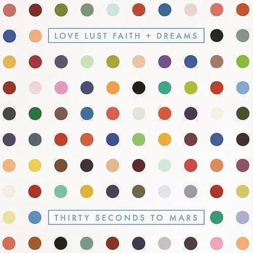 Thirty Seconds To Mars - Love Lust Faith + Dreams vinyl record cover