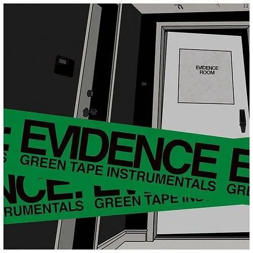 Evidence - Green Tape Instrumentals vinyl record cover