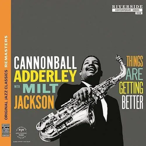 Cannonball Adderley - Things Are Getting Better vinyl record cover