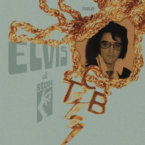 Elvis Presley - Elvis At Stax (Blue) vinyl record cover