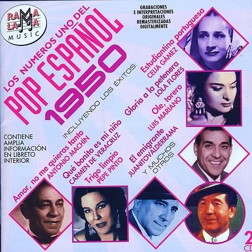 Los Numeros 1 Del Pop Espanol 1950 / Various