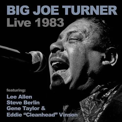 Big Joe Turner - Big Joe Turner Live 1983 vinyl record cover