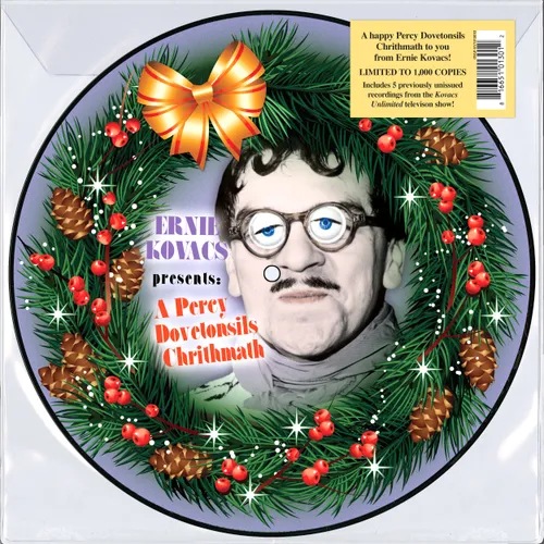 Ernie Kovacs - Presents a Percy Dovetonsils Chrithmath vinyl record cover