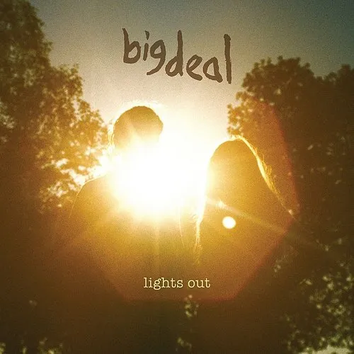 Big Deal - Lights Out vinyl record cover