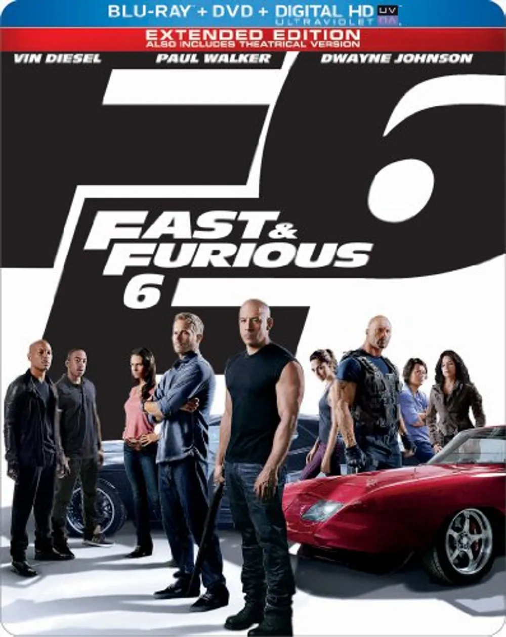 The Fast & The Furious [Movie] - Fast & Furious 6 [Extended Steelbook Edition]