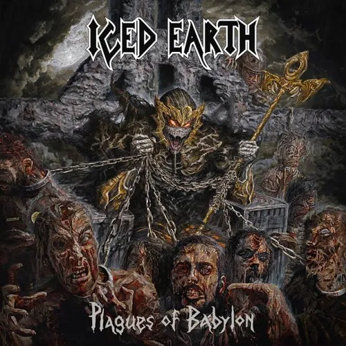 Iced Earth - Plagues Of Babylon (Pict) (Uk) vinyl record cover
