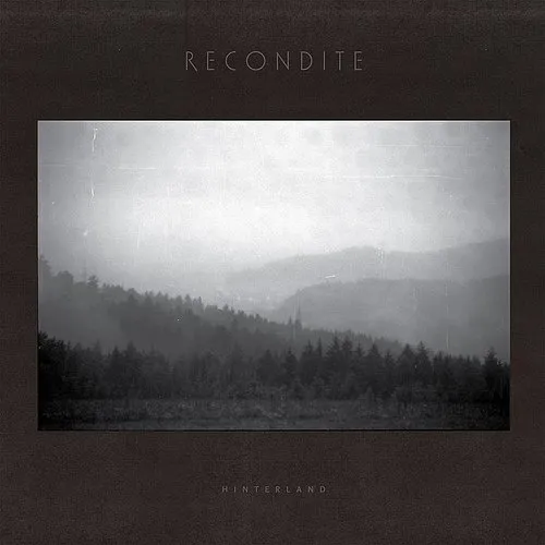 Recondite - Hinterland (Blk) [Colored Vinyl] (Smok) (Can)