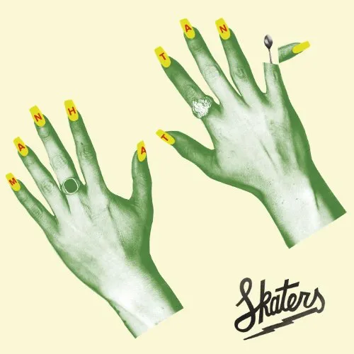 SKATERS - Manhattan vinyl record cover
