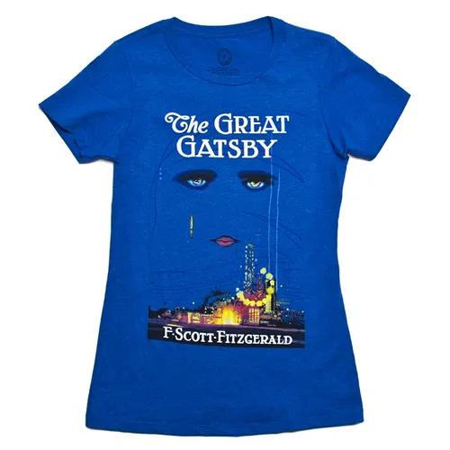 Out Of Print Tees - GREAT GATSBY BLUE