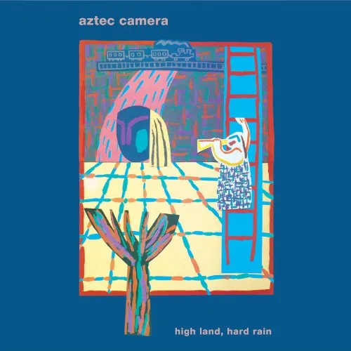 Aztec Camera - High Land Hard Rain vinyl record cover