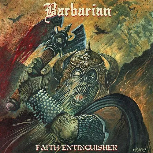 Barbarian - Faith Extinguisher vinyl record cover