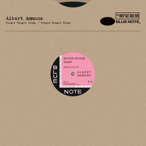 Albert Ammons - Boogie Woogie Stomp vinyl record cover