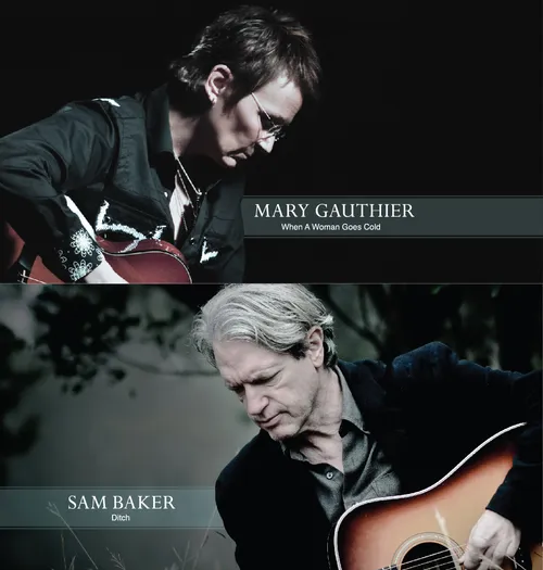 Artist - Mary Gauthier / Sam Baker vinyl record cover