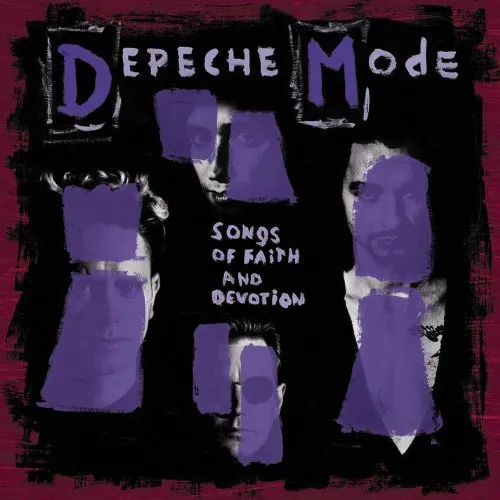 Depeche Mode - Songs Of Faith & Devotion vinyl record cover