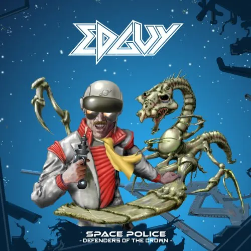 Edguy - Space Police - Defenders Of The Crown vinyl record cover