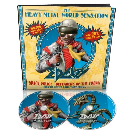 Edguy - Space Police - Defenders Of The Crown vinyl record cover