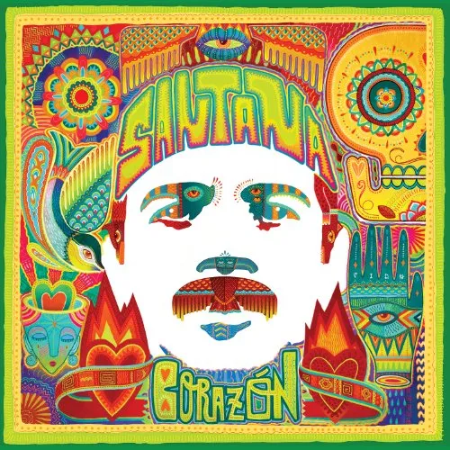 Santana - Corazon vinyl record cover