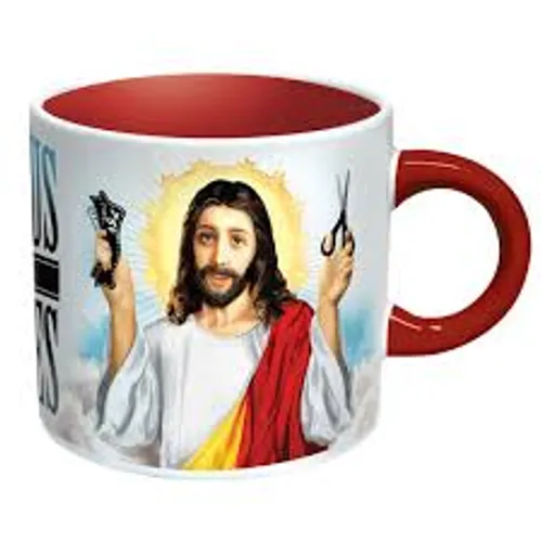  - Jesus Shaves Mug