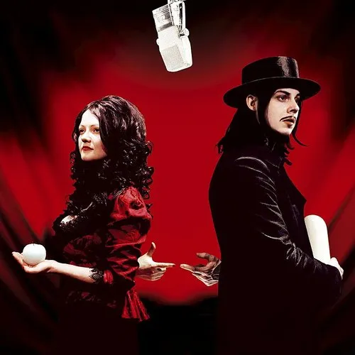 The White Stripes - Get Behind Me Satan vinyl record cover