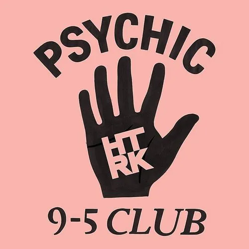 HTRK - Psychic 9-5 Club (clear W/ Pink Swirl Vinyl)