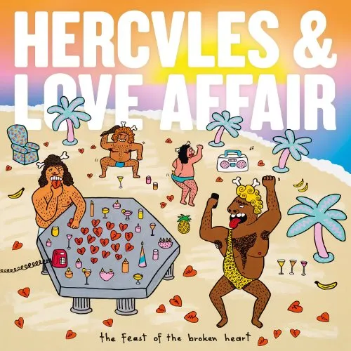 Hercules & Love Affair - Feast of the Broken Heart vinyl record cover
