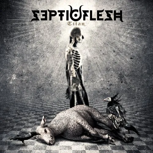 Septicflesh - Titan vinyl record cover