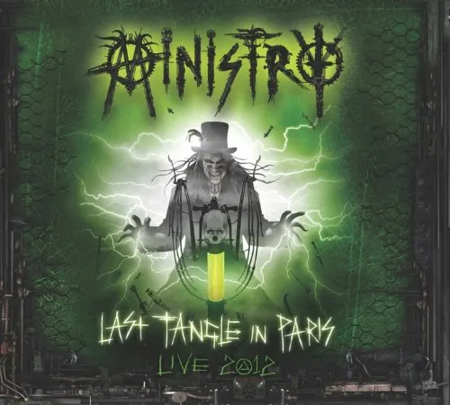 Ministry - Last Tangle In Paris - Live 2012 DeFiBrilLaTouR vinyl record cover
