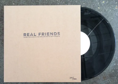 Real Friends - Maybe This Place Is the Same & We're Just Changing vinyl record cover